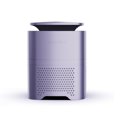 Buy Purple Hepa Filter Portable Desktop Air Purifier Negative Ions For Dust Mites online manufacture